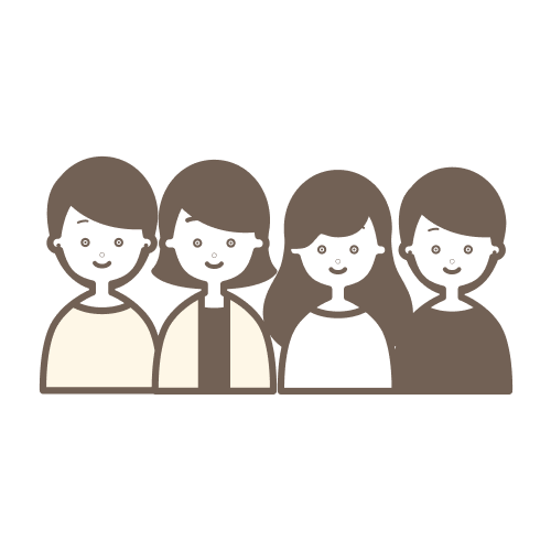 【友人】<br>大人4名