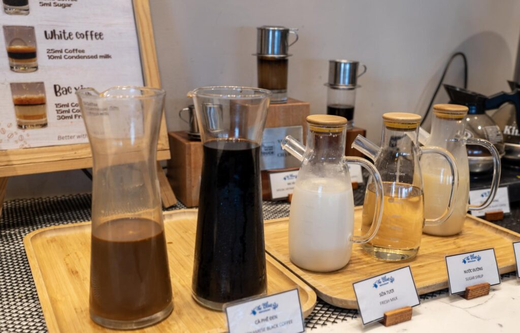 カフェスアの分量がボードに記載されていましたがオリジナルも作れちゃう